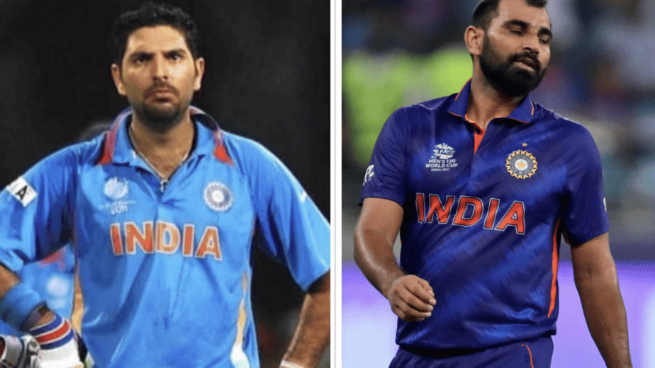 “Yuvraj Singh asked me to stand on the chair” - Mohammed Shami recalls his initial playing days